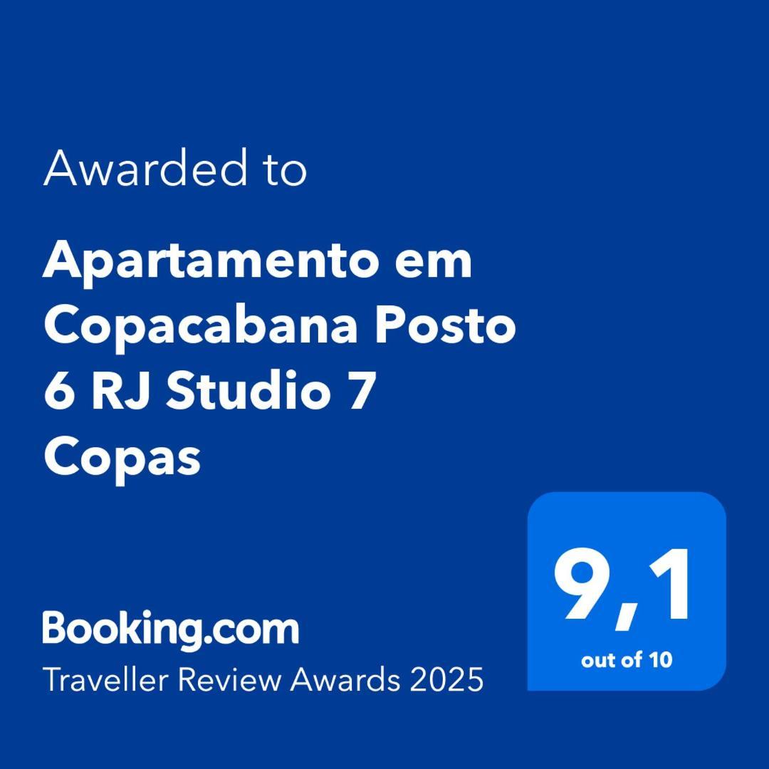 Apartamento Em Copacabana Posto 6 Rj Studio 7 Copas Rio de Janeiro Exteriör bild